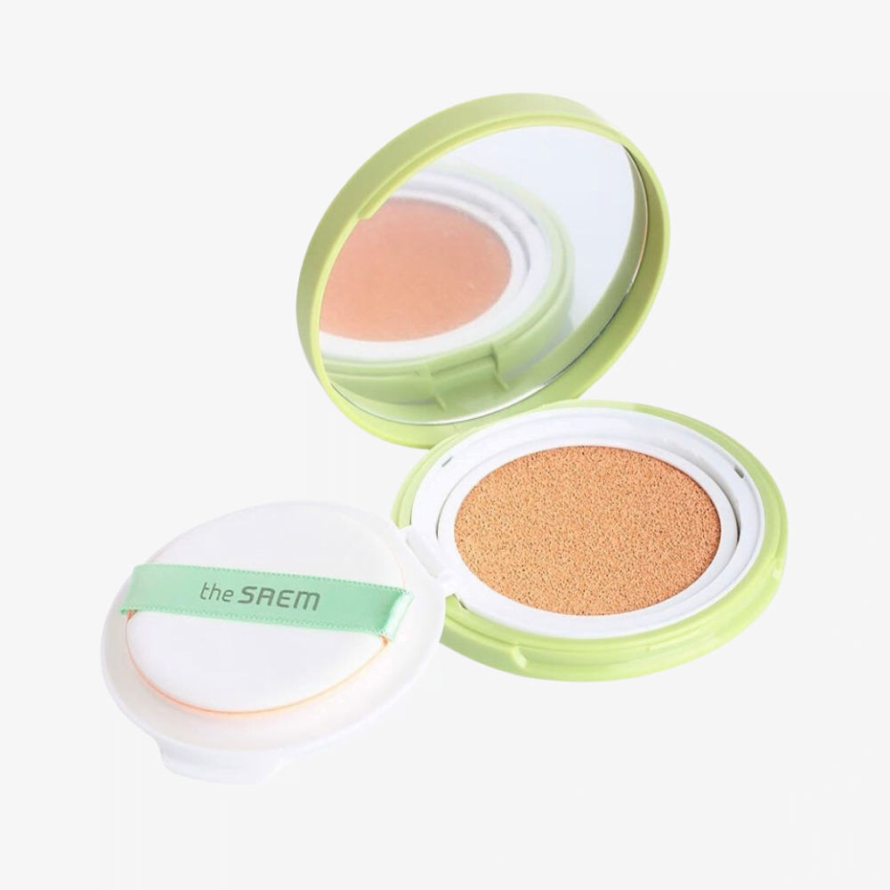 Cushion “Jeju Fresh Aloe Cooling Cushion Natural Beige” - THE SAEM