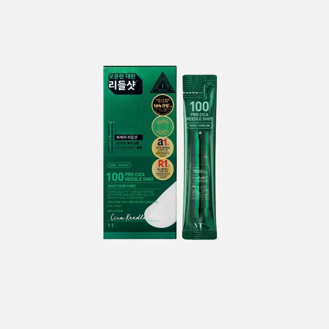 Pouch “VT 100 Pro Cica Reedle Shot” 10 unidades - VT COSMETICS