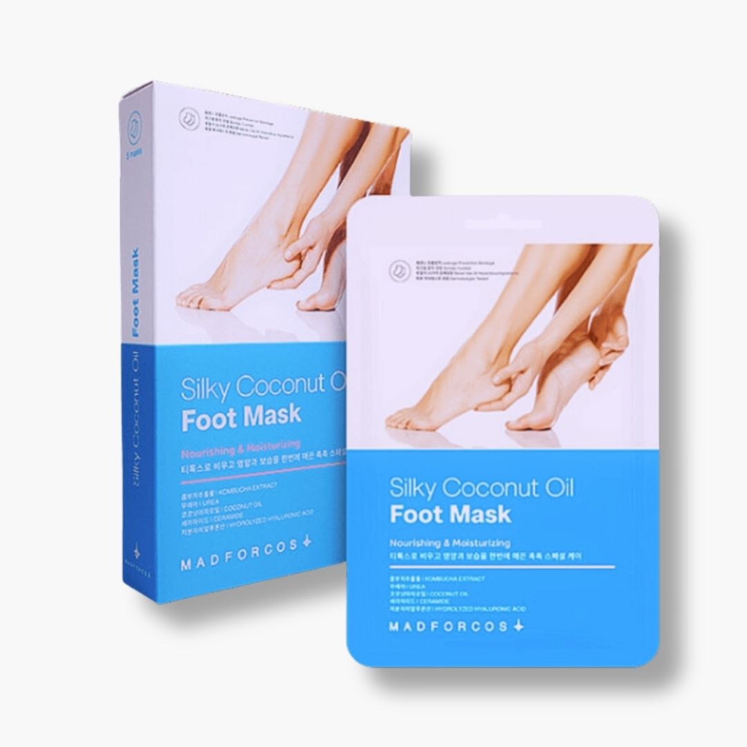 Mascarilla para Pies “Silky Coconut Oil Foot Mask” - MADFORCOS