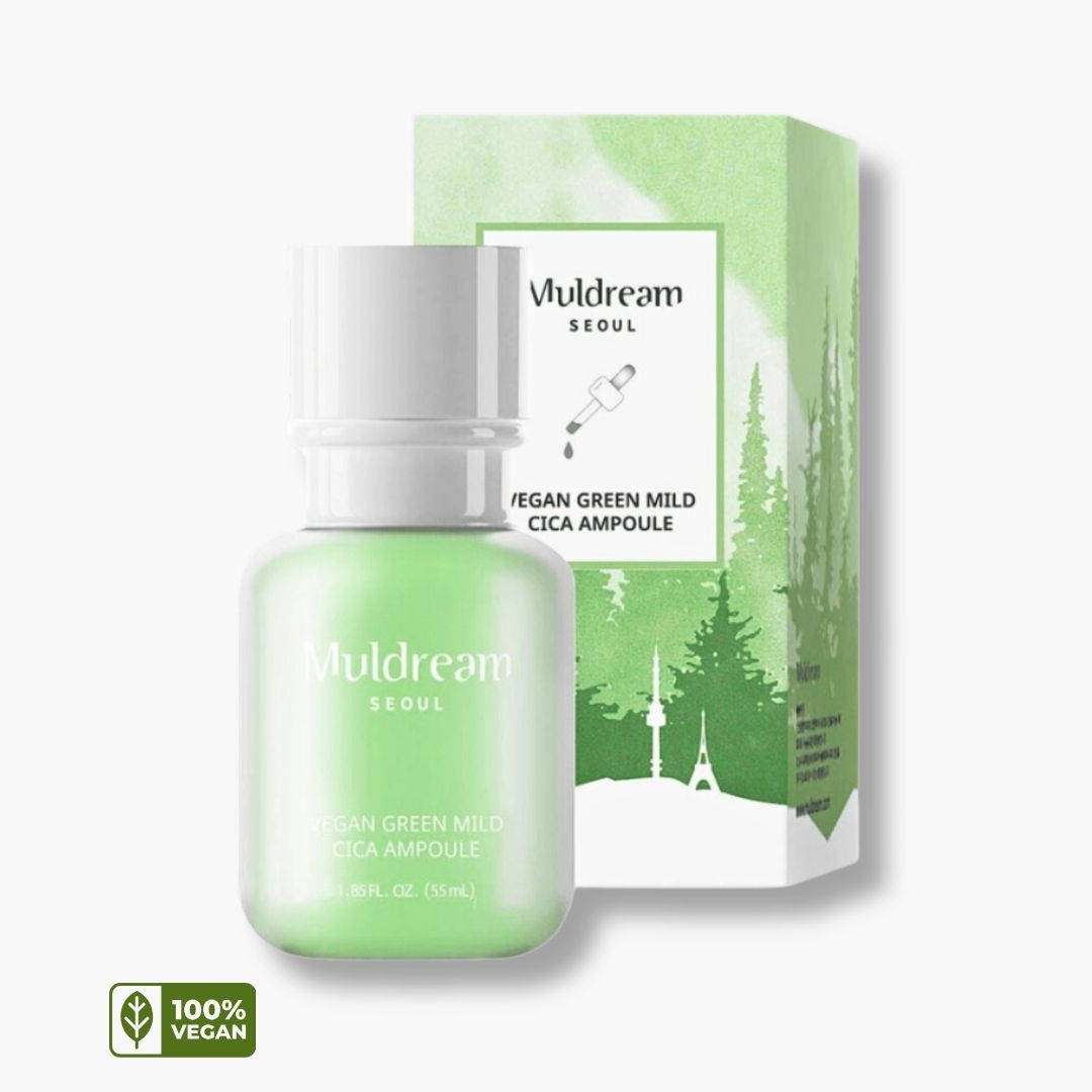 Ampoule “Vegan Green Mild Cica” - MULDREAM