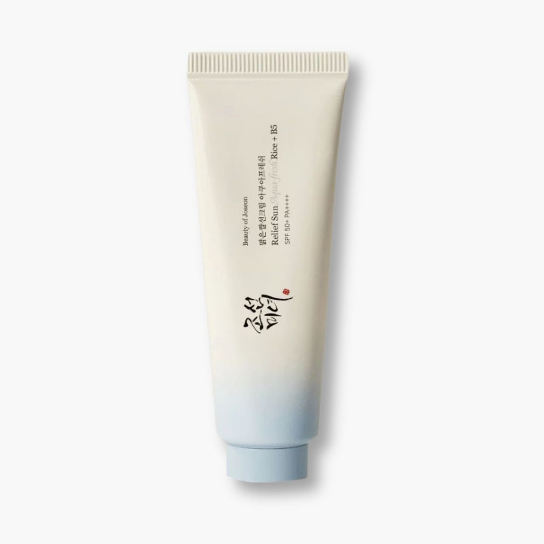 Protector Solar “Relief Sun Aqua-Fresh Rice + B5” 50 ml - BEAUTY OF JOSEON