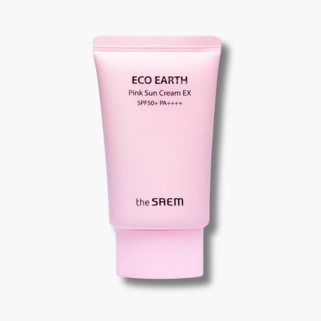 Protector Solar “Eco Earth Power Pink Sun Cream” - THE SAEM