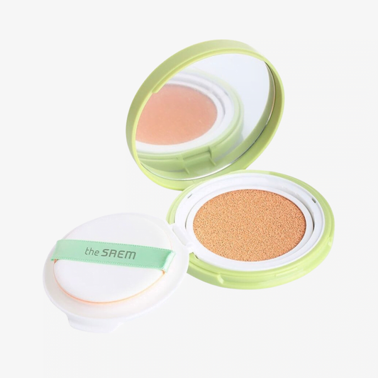 Cushion “Jeju Fresh Aloe Cooling Cushion Natural Beige” - THE SAEM