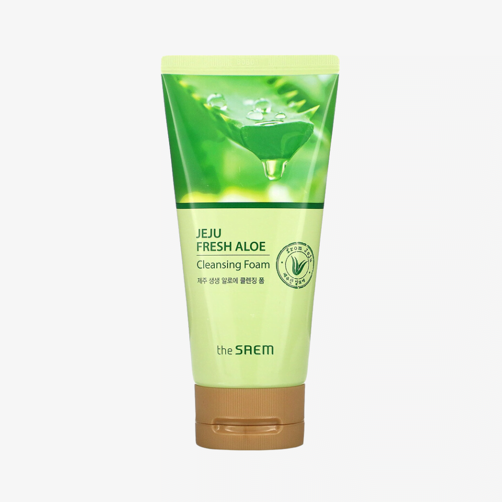 Espuma Limpiadora “Jeju Fresh Aloe Cleansing Foam” - THE SAEM