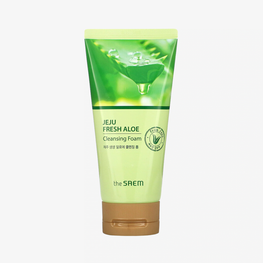 Espuma Limpiadora “Jeju Fresh Aloe Cleansing Foam” - THE SAEM