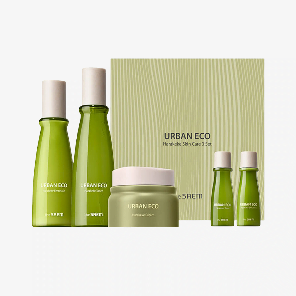 Set de Skincare “Urban Eco Harakeke 3 Set” - THE SAEM