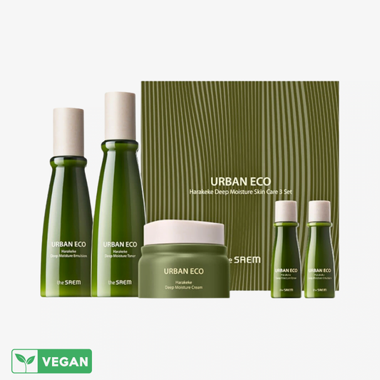 Set de Skincare “Harakeke Deep Moisture Skin Care 3 Set” - THE SAEM