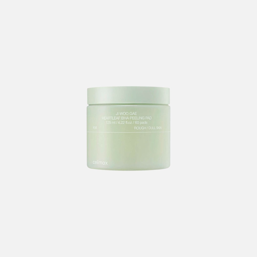 Pads Exfoliantes “Ji Woo Gae Heartleaf BHA Peeling” 60 Pads - CELIMAX