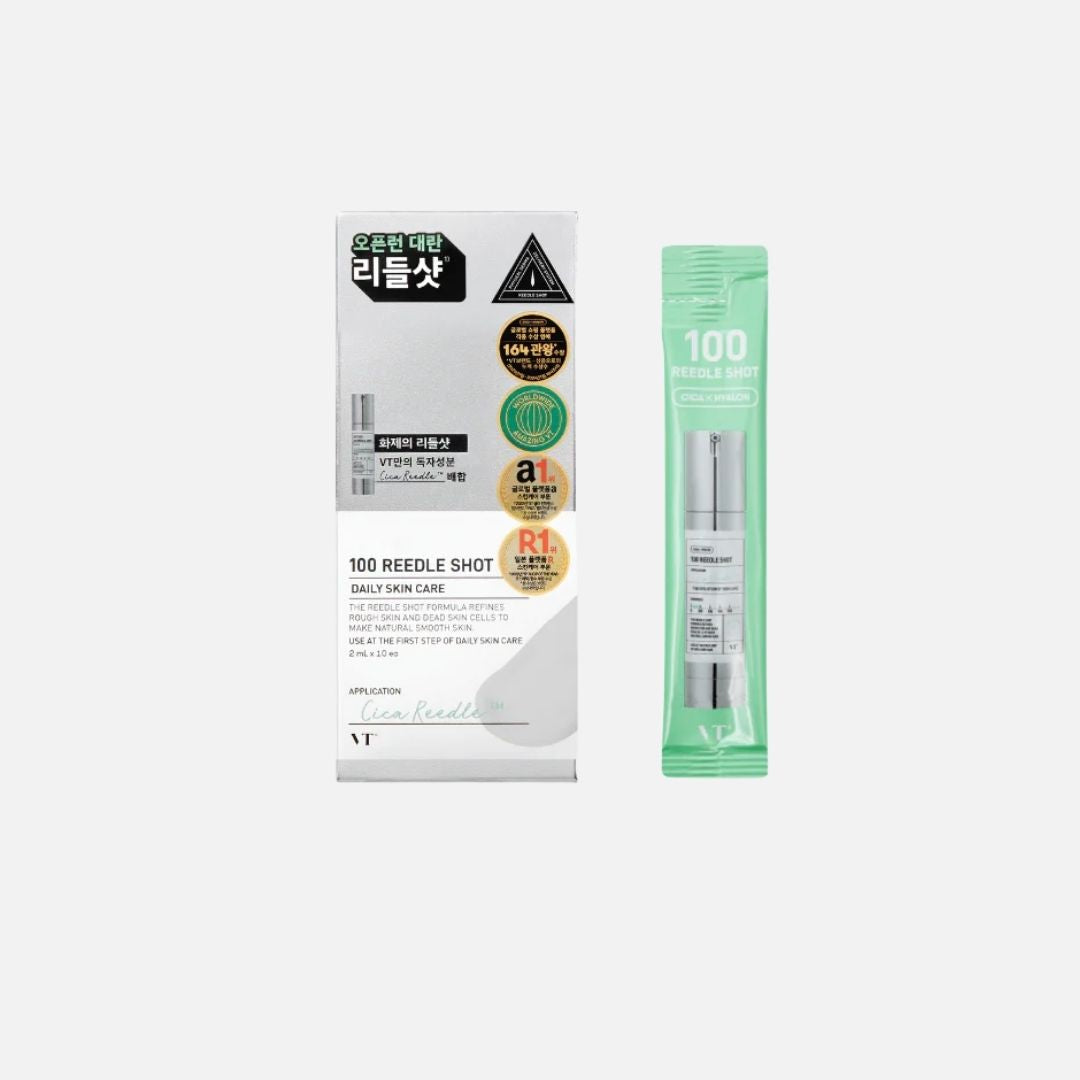 Pouch “Reedle Shot 100 Stick” 10 unidades - VT COSMETICS