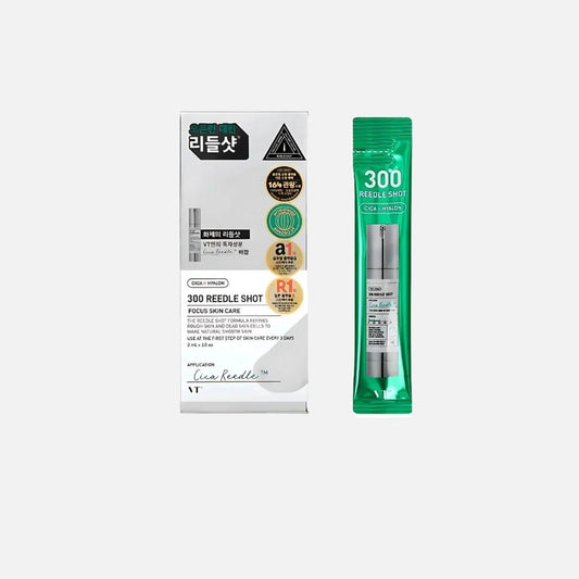Pouch “VT 300 Reedle Shot” 10 unidades - VT COSMETICS