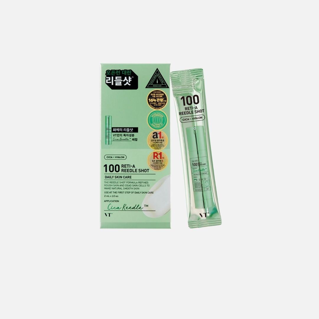 Pouch “VT 100 Reti-A Reedle Shot” 10 unidades - VT COSMETICS