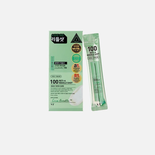 Pouch “VT 100 Reti-A Reedle Shot” 10 unidades - VT COSMETICS