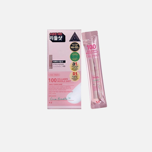 Pouch “VT 100 Collagen Reedle Shot” 10 unidades - VT COSMETICS