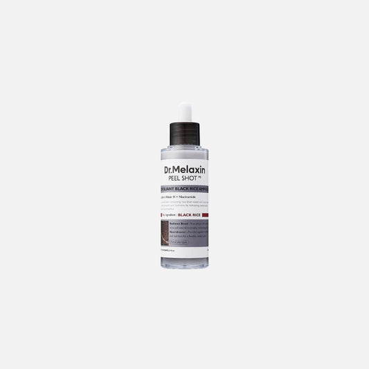 Ampoule Exfoliante “Peel Shot Black Rice” 80 ml - DR. MELAXIN