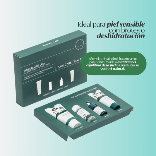Kit de Prueba “Pine Calming Cica” - ROUND LAB