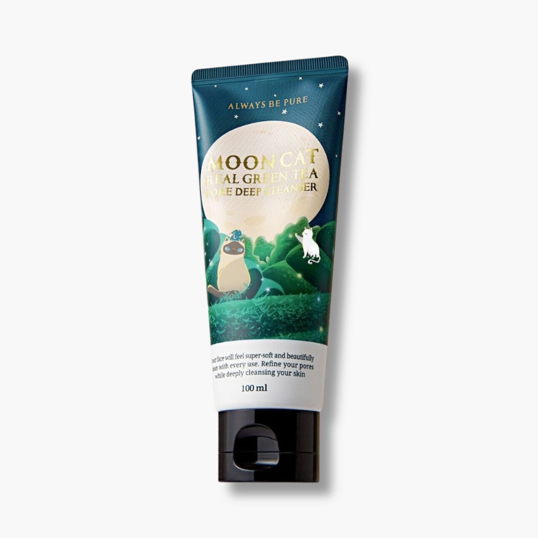Limpiador “Mooncat Real Green Tea Pore Deep Cleanser” - ALWAYS BE PURE