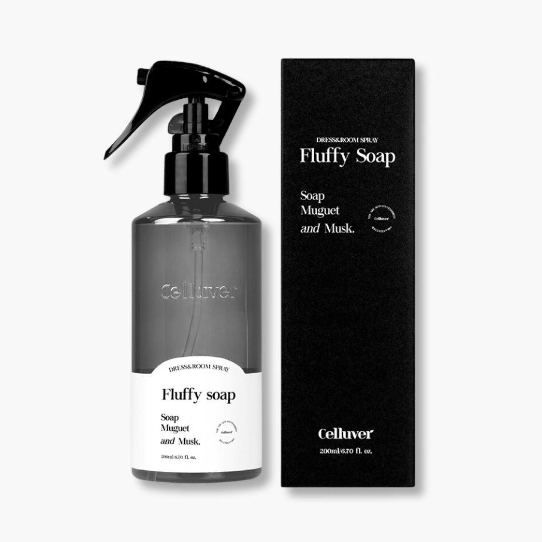 Spray Textil y Ambiental “Dress & Room Spray Fluffy Soap” 200 ml - CELLUVER
