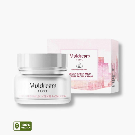 Crema Facial “Vegan Green Mild Intense” - MULDREAM
