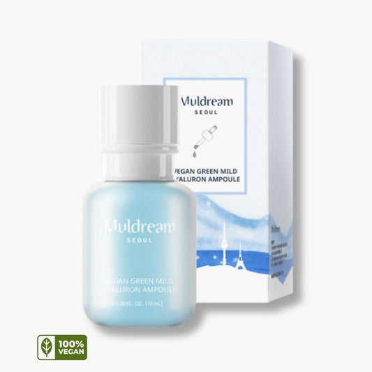 Ampoule “Vegan Green Mild Hyaluron” - MULDREAM