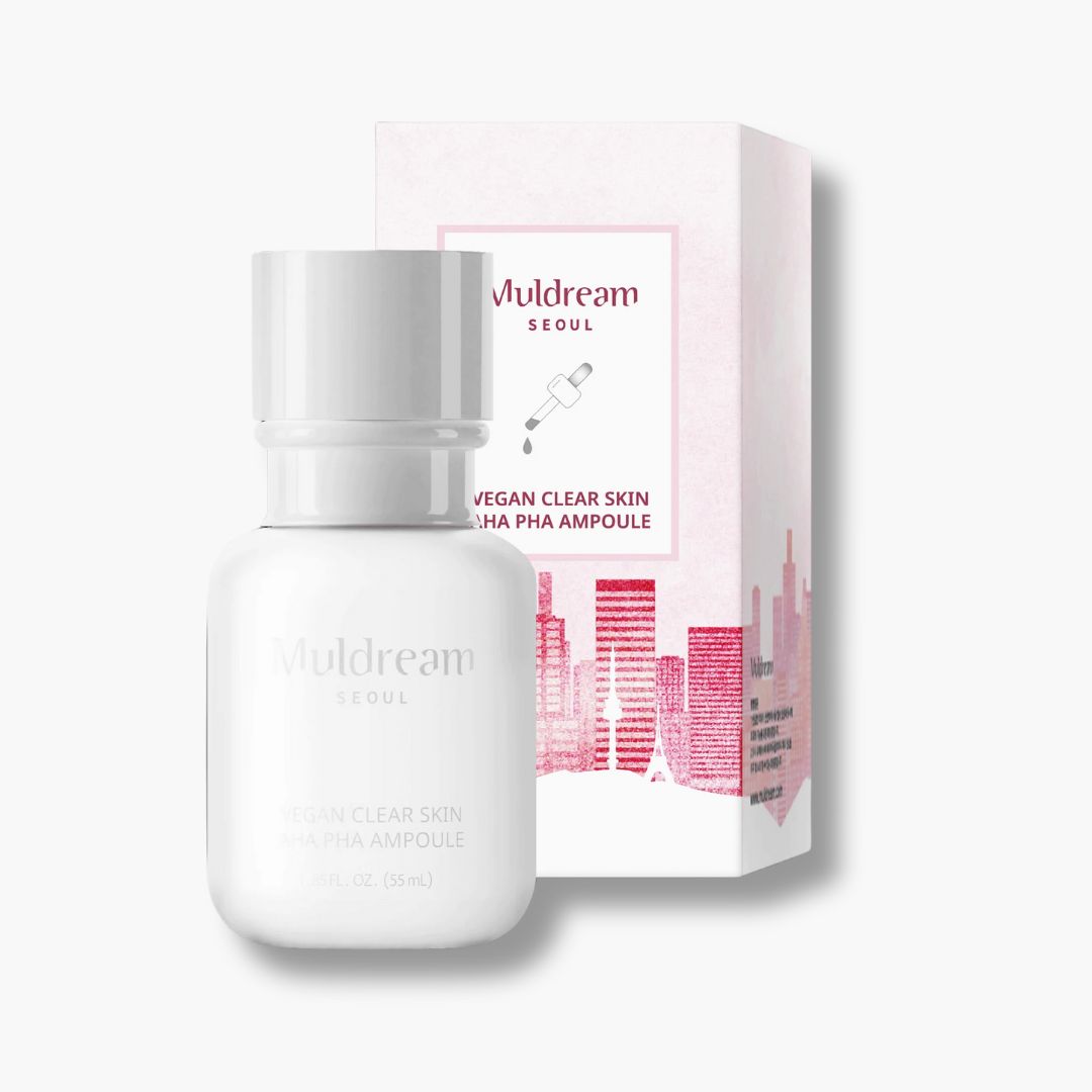 Ampoule “Vegan Clear Skin AHA PHA” - MULDREAM