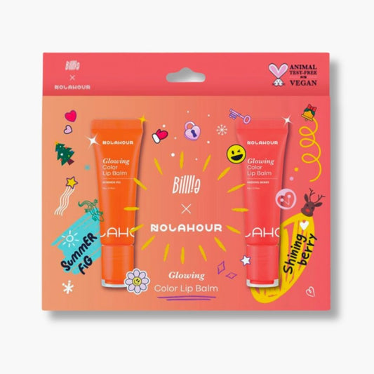 Set de Bálsamos Labiales “Glowing Color Lip Balm Warm Tone” - NOLAHOUR