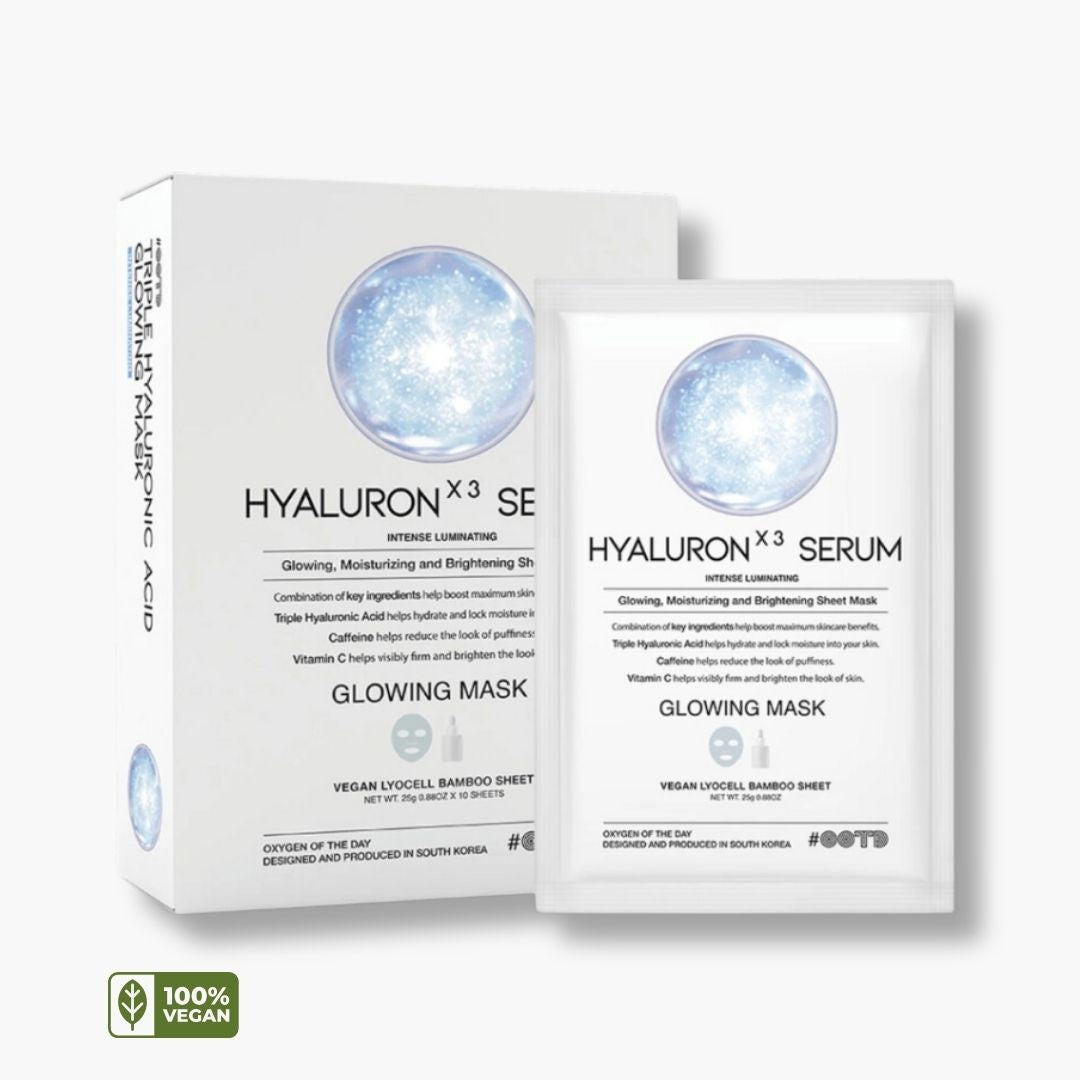 Mascarilla “Triple Hyaluron Acid Serum Glowing” - OOTD