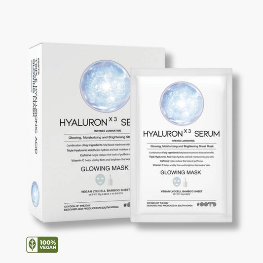 Mascarilla “Triple Hyaluron Acid Serum Glowing” - OOTD