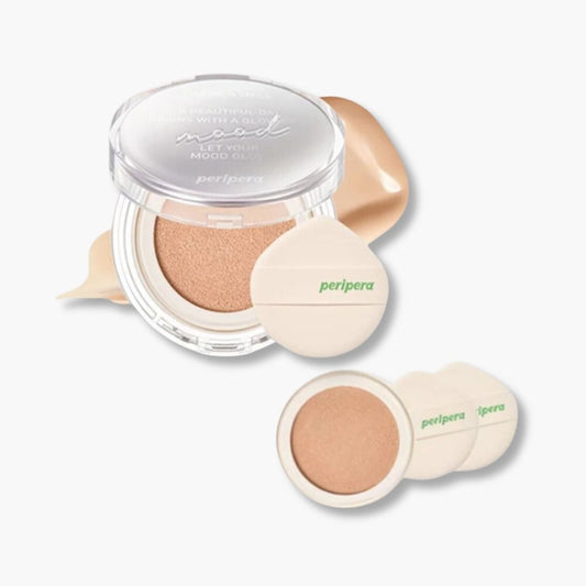 Set Cushion “Mood Vegan Glow Cushion” - PERIPERA