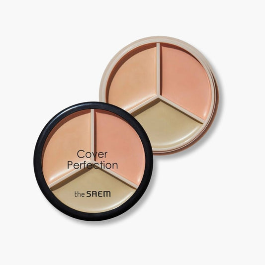Corrector “Cover Perfection Triple Pot Concealer” - THE SAEM