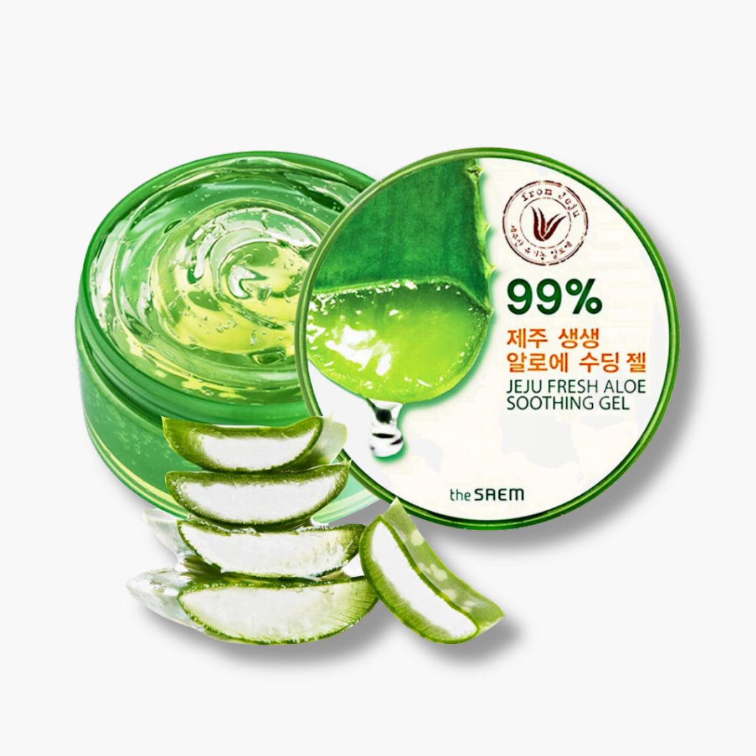 Gel Calmante “Jeju Fresh Aloe Soothing Gel 99” - THE SAEM