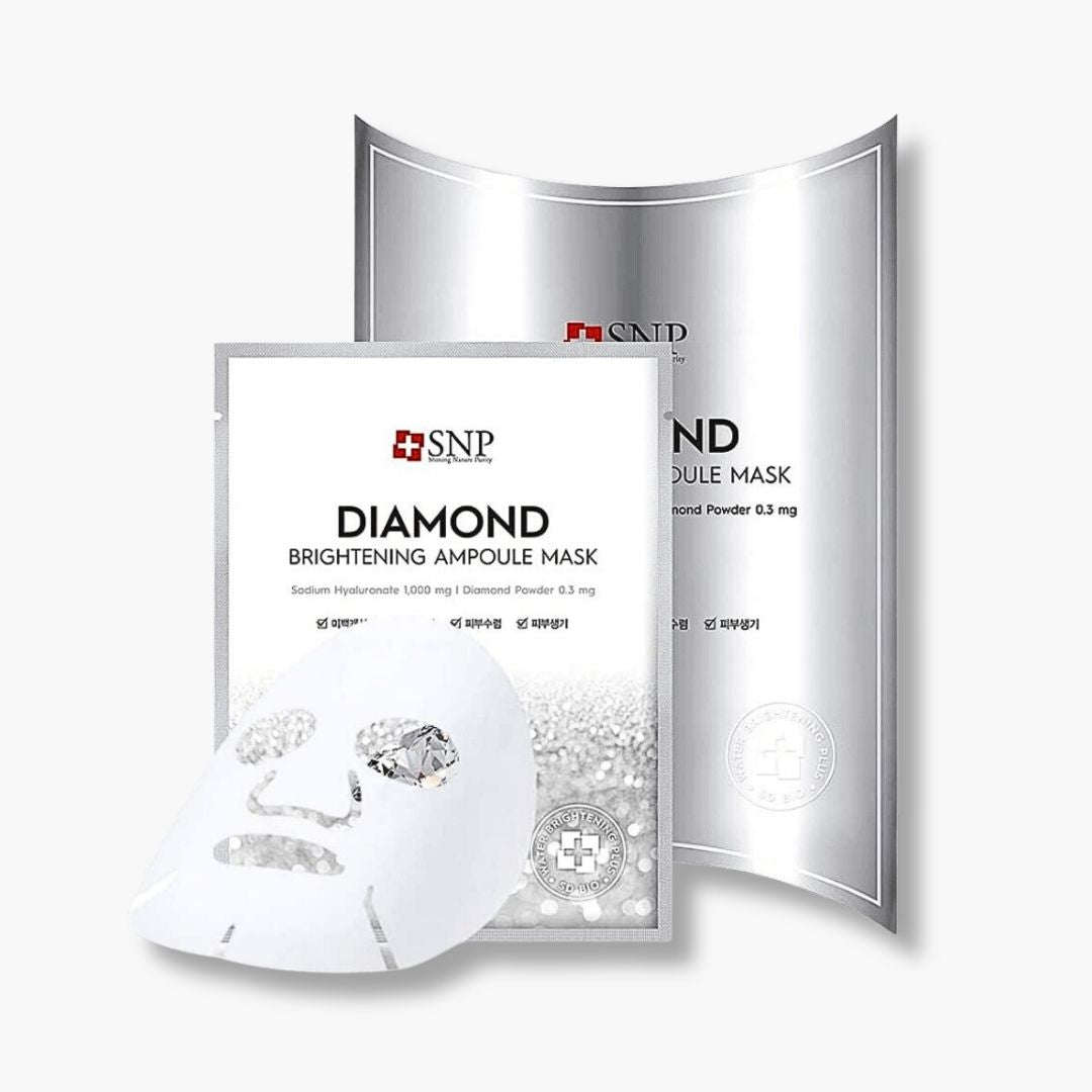 Mascarilla “Diamond Brightening Ampoule Mask” - SNP
